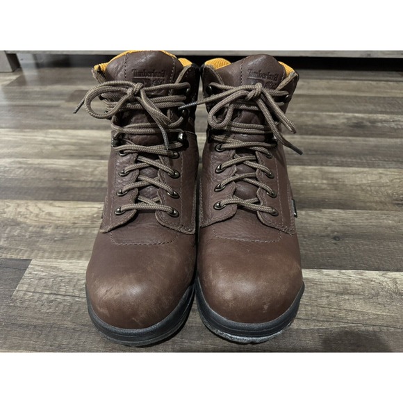 Timberland PRO Titan Safety Toe Work Boots, Brown, Women's 9 M - Picture 14 of 16
